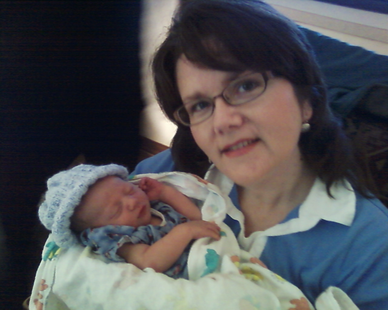 Hanz with grandma!