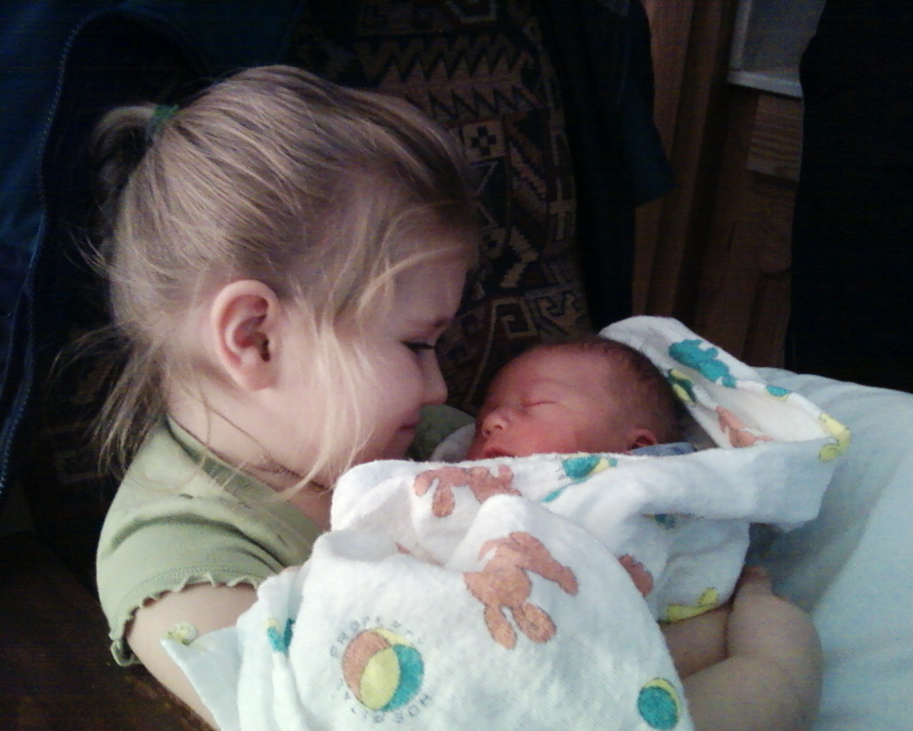 Hanz with Auntie Jazmyn