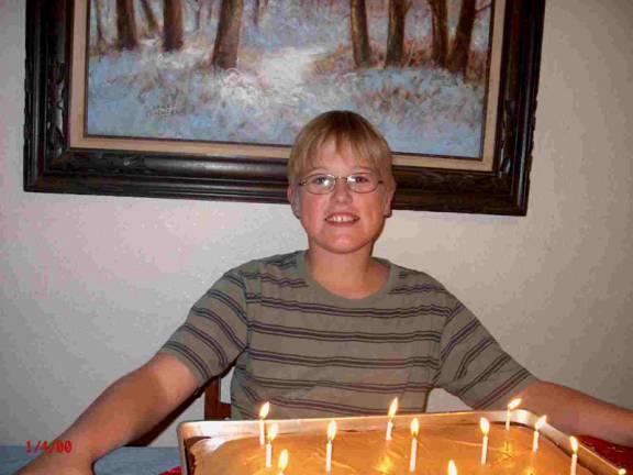 13 and all smiles!