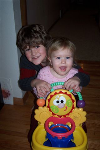 Zion gives Tootsie a ride