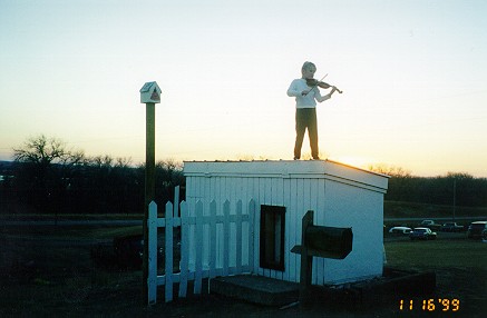 Fiddler on the roof!